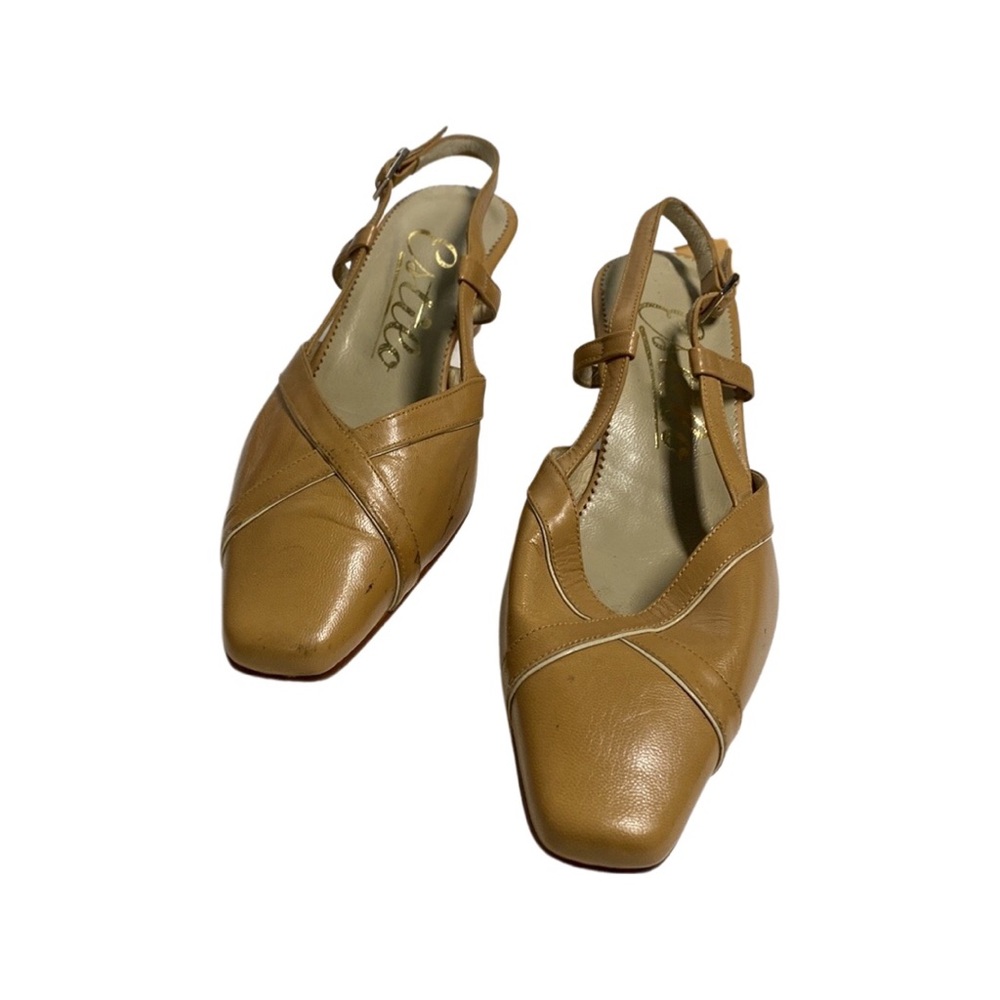 VTG ESTILO SLING BACK SMALL HEEL SHOE SIZE 36